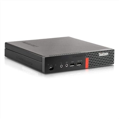 Lenovo Thinkcentre Mini PC DM Intel Core i7 7th, 16 GB RAM, 256 GB Ssd, Wifi USB, Win 11 Pro + Libre Office (Generalüberholt)