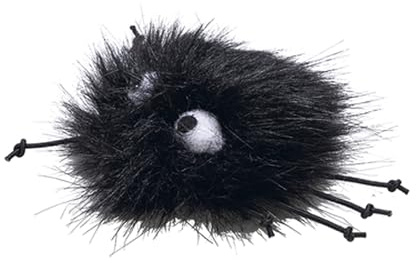 Beeztees Dschungel Sila, Katzenspielzeug, Plüsch, Schwarz, 10x5x4 cm