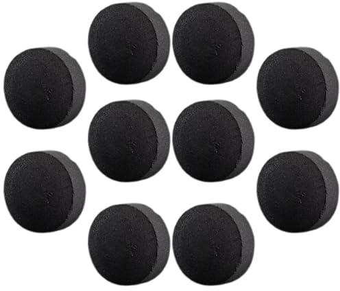 Pastillas de Encendido de Carbón Vegetal Barbacoa 10 Piezas Negras | Madera Ligera, Uso Práctico para Fuego Exterior y Reuniones Familiares, Fácil de Usar, Portátil