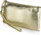 befen 100% echtes Leder Clutch Bags für Damen,【Klein】 Echtleder Damen Wristlet Portemonnaie mit abnehmbarer Handschlaufe & Reißverschluss für Abend, Urlaub, Fit Phone 8 Plus oder Phone Less 6,5 Zoll