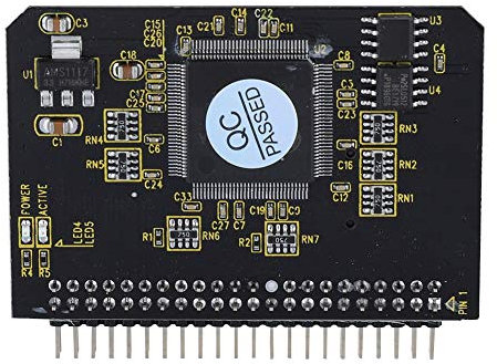 SD/SDHC/SDXC/MMC-Speicherkarte an IDE 44Pin/2,0 mm-Steckeradapter mit Zwei Hauptsteuerchips und SD-Kartenbuchse für DOS-/NT4-/WIN-/VISTA-/-/Linux-DMA- und Ultra-DMA-Modus