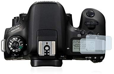 brotect Protection Intégrale 3D Incurvé pour Canon EOS 77D (affichage des épaules) (2 Pièces) - Couverture Complète, Film Protection Écran