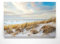 Atemberaubende Nordsee Bilder als XXL Leinwand-Wandbild 90cm x 60cm, Motiv Dünen, Strand & Küste. EIN Panorama-Bild für Wohnzimmer, Schlafzimmer. Fertig aufgespannt auf 4cm Holz-Keilrahmen