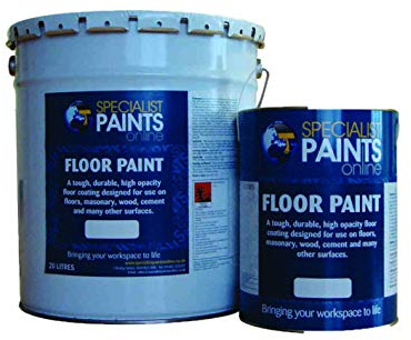 Specialist Paints Online Floor Paint for Households and Workspaces - 5 litres - Flint Grey