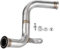 Gorgeri Exhaust MidPipe Motorrad Auspuffanlage, Katalysator Entfernt Decat Auspuff Mittelrohr Modifikation Passend für 125 250 390 RC390 2017 on