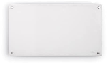 Mill Termoconvettore elettrico Norvegese a Parete GL900WIFI3 serie vetro GLASS 900W riscalda ambienti fino a 19mq, con WiFi e PID integrati, controllo da smartphone con l'app Millheat