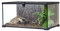 REPTI ZOO Reptilientank Glas Naturkäfige Terrarium 50 x 30 x 25cm Schiebegitter für Reptil Hamster Igel Kleintiere