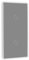 BSEED Touch Lichtschalter 1 Fach 1 Weg mit 1 Fach 1 Weg Wandschalter mit Glasscheibe 3-500W Berührungssensor EU Standard Wandlichtschalter 157mm - grau