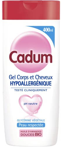 Cadum Hypoallergénique Gel Corps et Cheveux