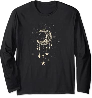 Mond Dreamcatcher Mystic Langarmshirt