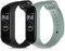kwmobile Bracelet Compatible avec Xiaomi Mi Band 4 Bracelet - 2X Bracelet de Rechange en Silicone pour Fitness Tracker