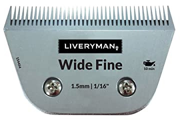 Liveryman Kare-Pro Spare Blade Wide Fine Blade 1.5 – Titanium Coated Steel Blade