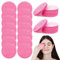 70 Pcs Éponges Visage Comprimées, ZYNERY Eponge Demaquillage Visage Lavable, Éponge Cosmétique Ronde Réutilisable pour Nettoyage du Visage (Rose)