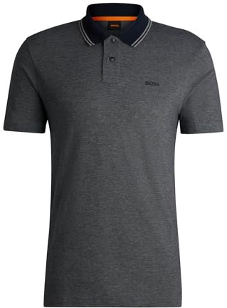 BOSS Herren Peoxfordnew Polo, Dark Blue404, XL