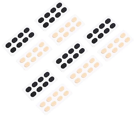 IWOWHERO 20 Blätter Schwamm-nasen Polster Rutschfeste Nasenpads Nasenschutz Für Brillen Brillenpads Für Die Nase Brillen Nase Brillen-nasenpads Sonnenbrille Eva Schwamm Nase Aufkleber