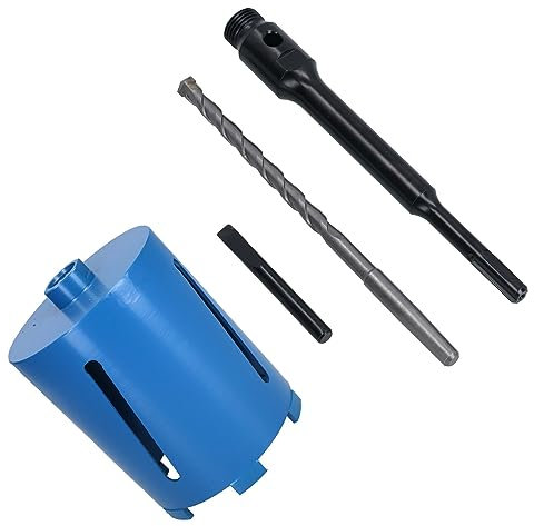 127mm x 150mm Dry Diamond Core Drill Cutter with 1/2in BSP SDS Arbor Guide