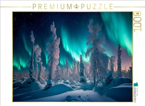 CALVENDO Puzzle Aurora Borealis | 1000 Teile Lege-Größe 64 x 48 cm Foto-Puzzle für glückliche Stunden