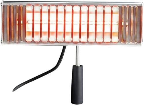 CIADAZ Lacktrockner 1000W Hand-Infrarot-Farb-Lampe Paint-Trockner-Farbheizung Härtungslampe Karosserie-Reparaturwerkzeuge Infrarot-Farbhärtungslampe(1pc)