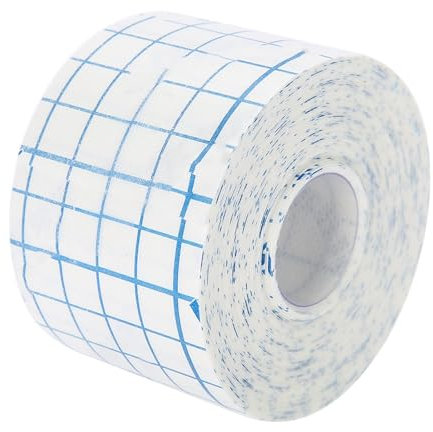 Medical Tape, Fixation Tape Dressing Retention Tape Breathable Non-Woven Adhesive Tape Fixation Bandage for Fixing All Kinds of Plaster, Gauze Pad, Needle (5cm*10m)
