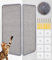 2 Stück Kratzbretter Katze, Kratzbretter Katze Sisal, Kratzmatte Katze Wand, Sisalmatte Kratzbretter Katze 60 * 30cm, Widerstandsfähig Sisal Teppich Katzen Katzenkratzbrett Fußmatte Möbel für Katzen