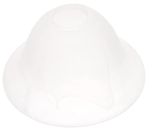 Garneck Glass Lamp Shade Replacement Decorative Light Cover for Pendant Lamp Holder Uplighter Floor Glass Shade Indoor Lighting Accessory for Bedroom and Living Room 18.50 X 18.50 X 10.00 cm