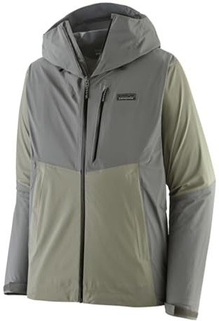 PATAGONIA Herren M's Rain Jkt Granite Crest, River Rock Green, XL EU
