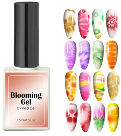 YAOPIU Nagel Gel - Klarer Gel Nagellack Kleber 15ml,Schnelltrocknend Nageldesign Salon Zubehör Geschenkideen