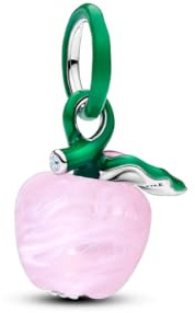 PANDORA Murano Pink Apple Charm 794485C01 Charm Anhänger
