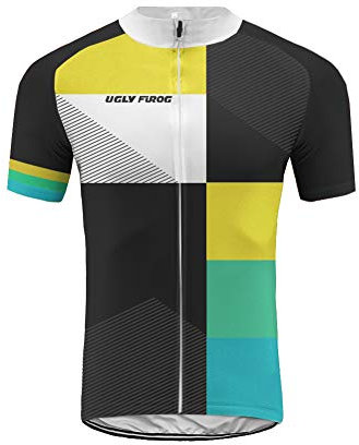 UGLY FROG JKL12 Estate Traspirante Uomini Sport all'Aria Aperta Usura Manica Corto Magliette Ciclismo Maglia Bicicletta Bici Abbigliamento Bici Triathlon Wear