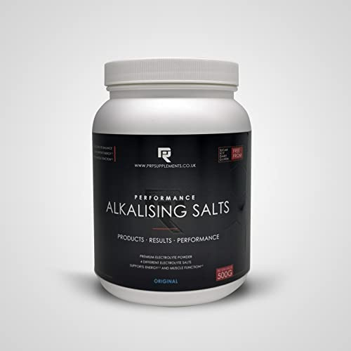 PRP Alkalising Salts Powder – Electrolyte & Mineral Supplement – Supports Hydration & Acid-Base Balance – High Strength Alkaline Salts – 500g
