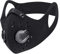 PISIQI Half Face Sports Face Protections Anti Dust Face Mouth Outdoor Riding Protections with Valve Reusable Breathing Lightweight Face Shield Outdoor Facial for Men and Women (Black A)