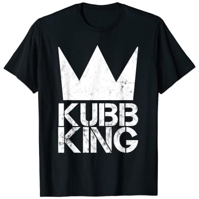 Kubb King Wikingerschach Für Fans von Kubb T-Shirt