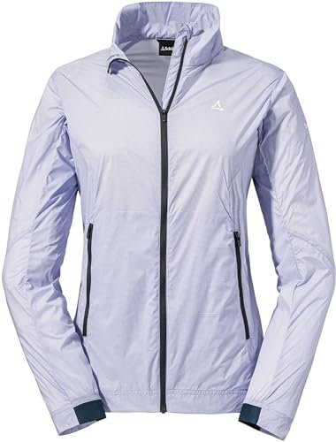 Schöffel Damen Jacket Bygstad L, winddichte Wanderjacke, Windbreaker mit kühlenden Graphene Fasern