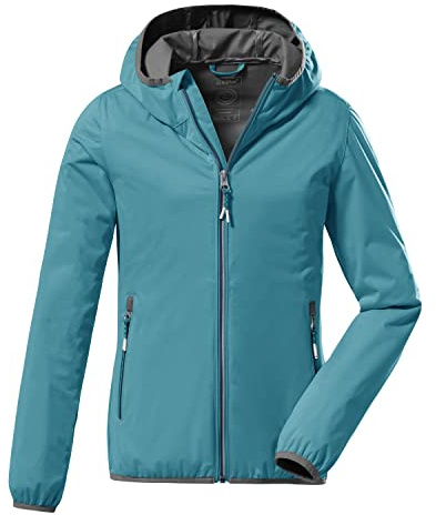 Killtec Mädchen Kos 164 Grls Jckt Lightweight Jacke mit Stehkragen, packbar