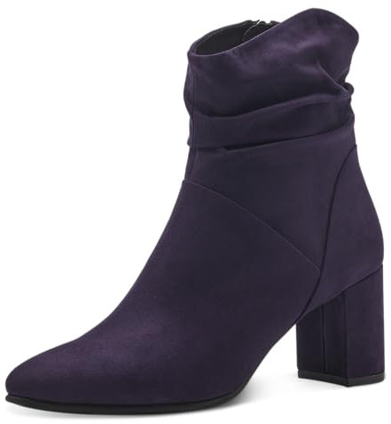 MARCO TOZZI Donna 2-25307-41, Stivaletti con Tacco, Viola, 39 EU