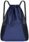 Turnbeutel Damen Lässig Wasserabweisend Sportbeutel - Damen Marineblau Sport Rucksäcke mit Kordelzug für Basketball Fußball Schuhe Tasche Wasserdicht mit Bodenfach Ballfach - JSB031-04