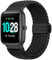 OUTPUTBT 19mm Geflecht Magnetisch Armbänder für GRV FC1 Nylon Ersatzarmband für HAMA 4900/5910 Veryfitpro ID205L Armband für Uwatch 3 Fitpolo H205L LETSACTIV ID205S Vowtop ID205U Damen Herren