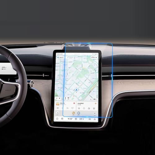 YSXLGSDAM Auto Navigation Schutzfolie für Volvo EX90 2024 2025, Tempered Glas Kratzfest GPS Displayschutzfolie Auto Folie Zubehör,Navigation Film