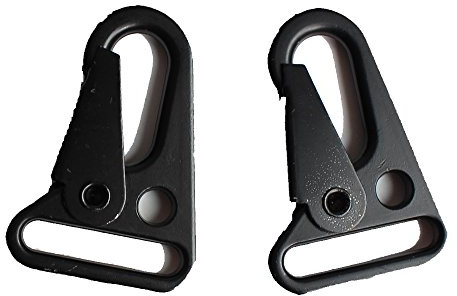 Schwarz 1 HK Slings Tactical Zubehör QD Gürtelschnalle mit Metall Haken Gun Sling Swivels