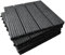 CLICK-DECK Composite Decking Tiles | Patio, Balcony, Concrete, Hot Tub Deck Tiles | 30x30cm Square Connect Flooring | Easy Installation | Low Maintenance | Great Drainage (72x Deck Tiles, Ebony)