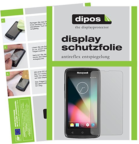 dipos 6x Matte Screen Protector for Honeywell EDA50k | Ultra-Thin, Anti-Glare, Anti-Reflective, Perfect Fit, Anti-Scratch, Bubble-Free, Fingerprint Compatible, Easy Installation