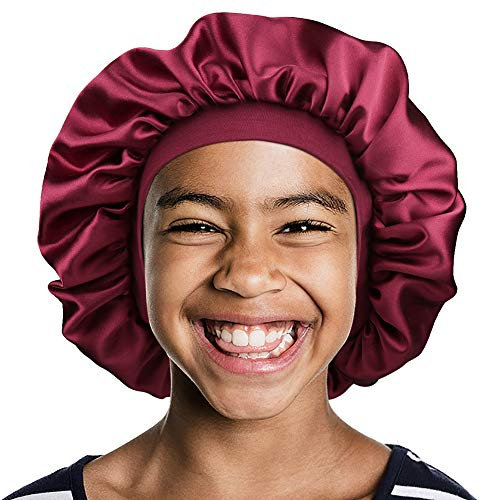 Alnorm Extra Große HaarmÜTze MÜTze Mädchen Soft Beanie Zum Schlafen