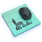 IVEI Tapis de souris en bois - Souvenir/cadeau/organiseur de bureau
