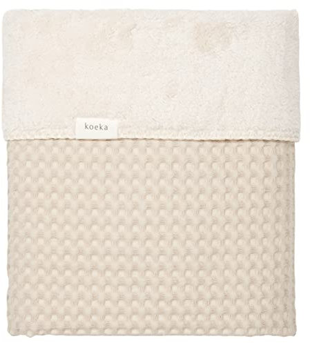 Koeka Babydecke - Kuscheldecke - Für Kinderwagen Und Wiege - Plüsch - Sherpa - Oslo - Baumwolle - Ultra Weich -