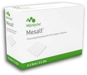 Mesalt, 5 cm x 5 cm, 30 pcs