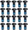 20 Pcs Brake Rotor Bolts for MTB, Road Mountain Bike, DIY Bike Repair - Disc Brake Screws