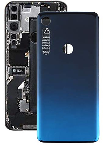 KONGXIpan case Battery Back Cover for Motorola Moto One Macro (Color : Blue)