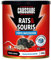 Caussade Anti Rats & Souris - Efficacité Radicale – Tous Lieux – 12 Appâts Blocs Pâtes Flocoumafen - Prêt à l'emploi - Une Ingestion Suffit - Fabriqué en France – 300g CARSPT300