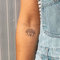 Inkster® Spirituelles Auge Tattoo | Temporäres Tattoo mit EU-Kosmetikzertifizierung | wasserfest + vegan | revolutionäres 2-Wochen-Tattoo | Fake Tattoos und Klebetattoos für Erwachsene
