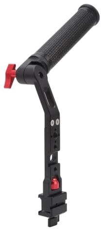 Gimbal Verstellbarer Griff für Ronin RS2 RSC2 RS3, Stabilisator-Handgriff-Verlängerungshalterung mit 1/4 3/8 Zoll Löchern, Faltbarer Gimbal-Griff